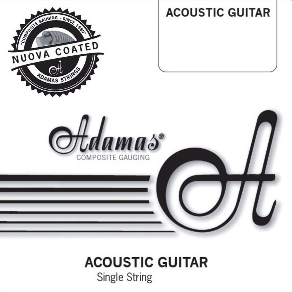 Adamas Acoustic single strings coated Phosphor Bronze wound .020"/0.51mm | wound