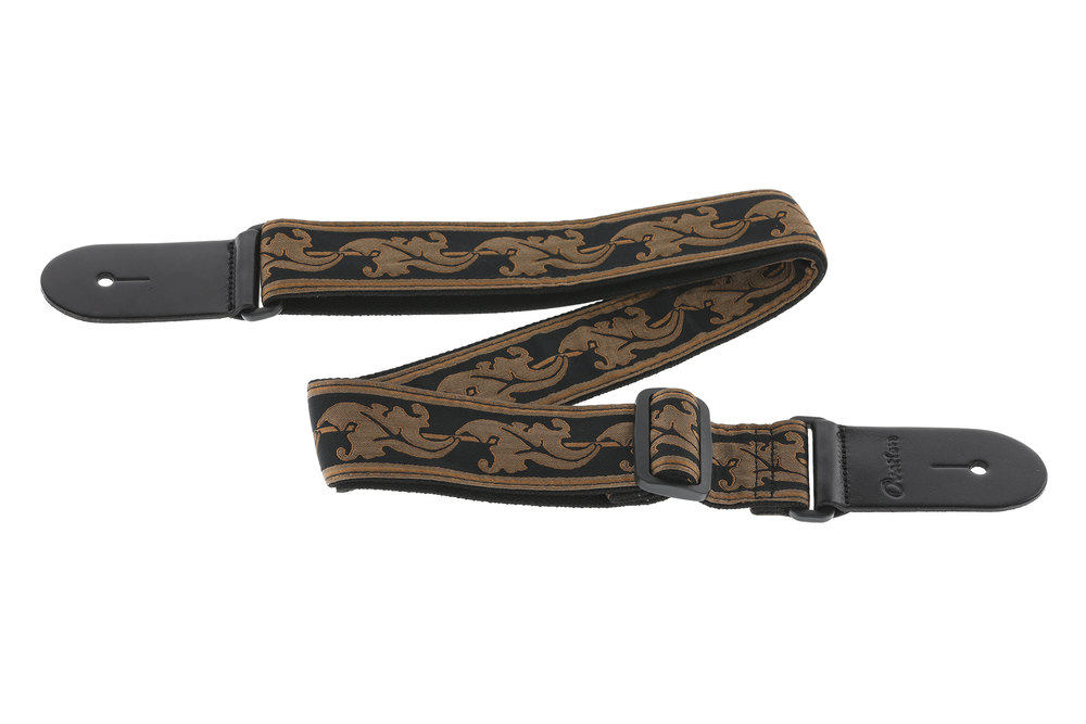 Ovation Sangle guitare Signature Nylon Finition cuivre rétro