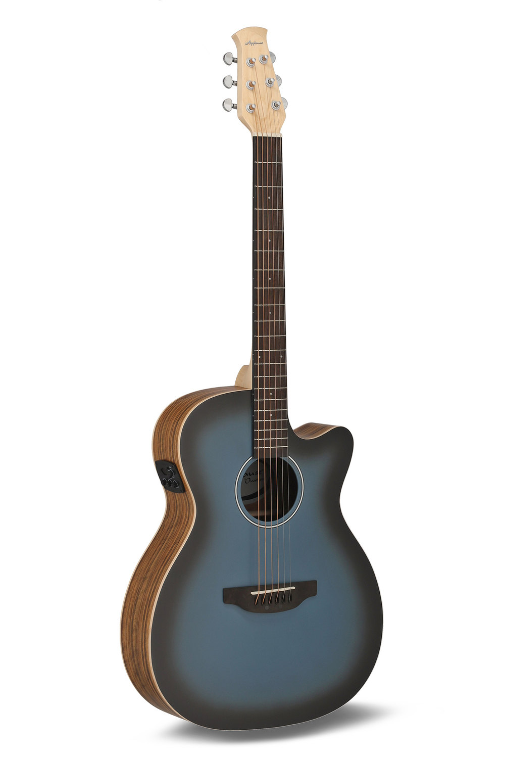 Applause Guitare électro-acoustique Jump OM Electro Cut Dusk till Dawn | AEO-69-DTD