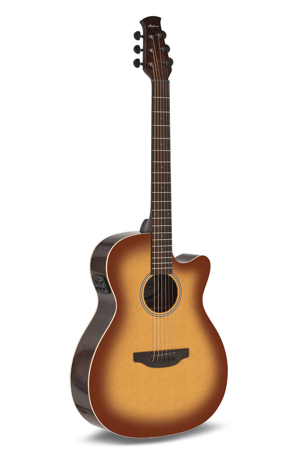 Applause Guitarra electro-acústica Jump OM Electro Cut brillante Vintage Cherry | AEO-69-VC