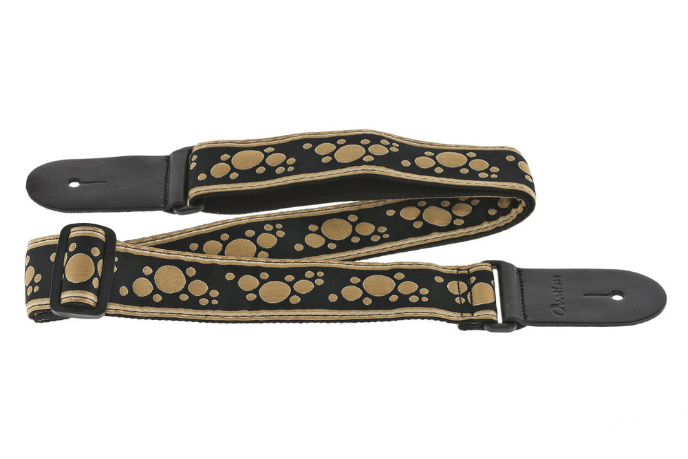 Ovation Guitar Straps Signature Nylon Retro Gold