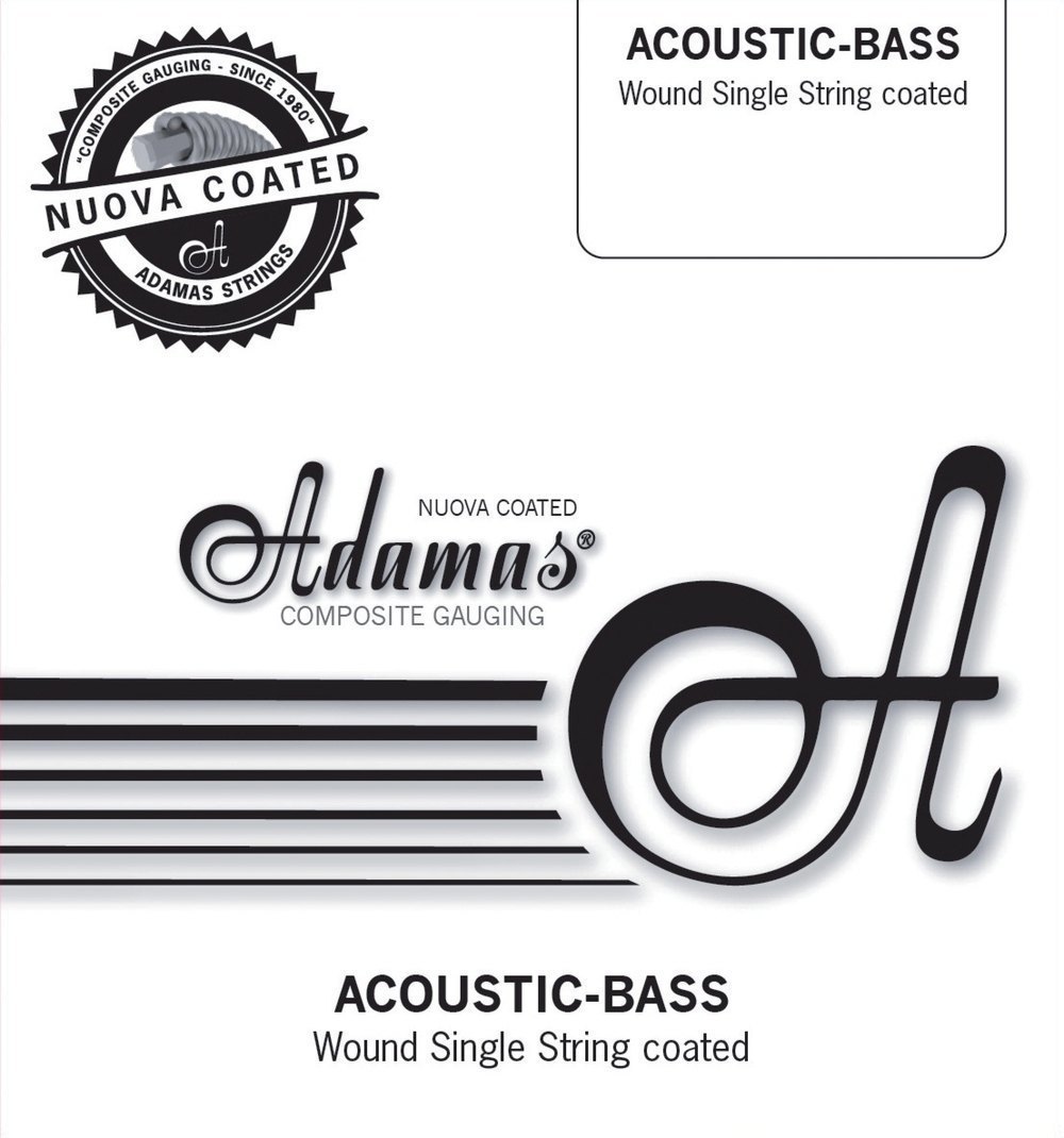 Adamas Corde singole per basso acustico rivestite in Phosphor Bronze .060in./1,52mm | wound