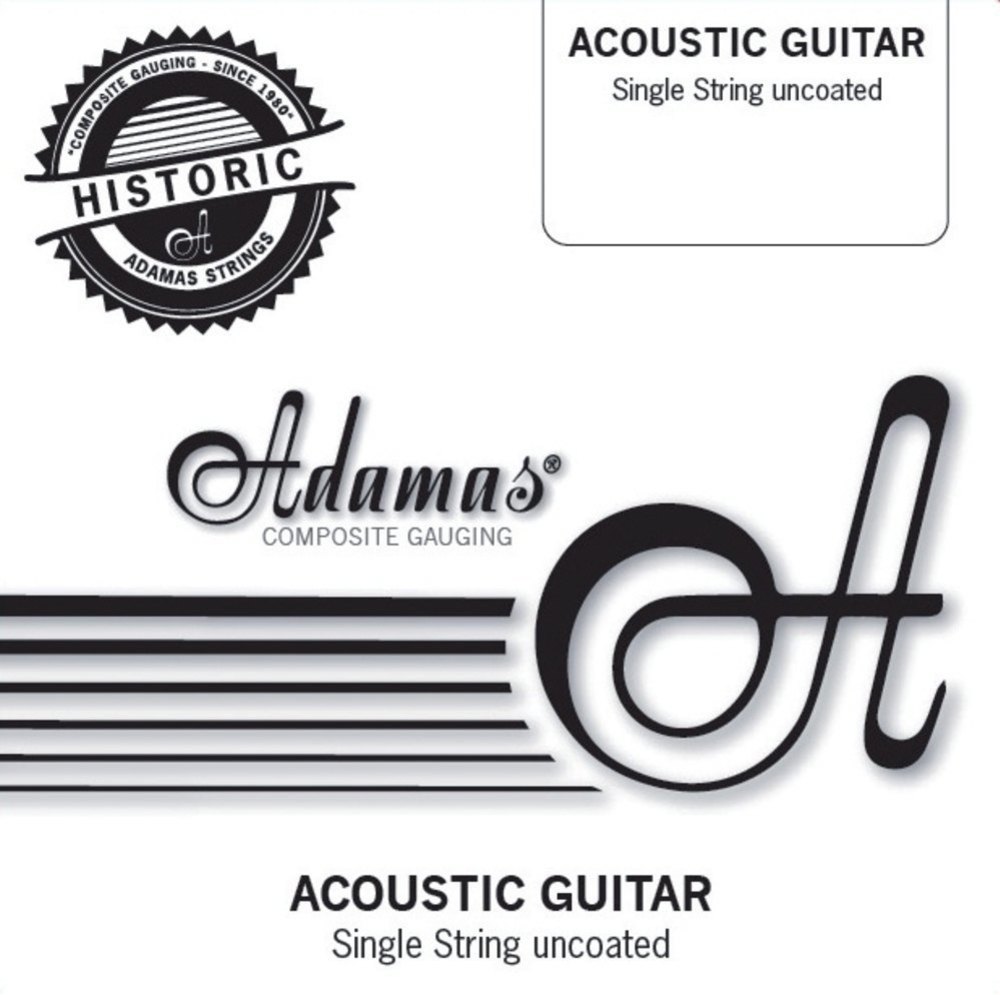Adamas Acoustic single strings plain steel .008"/0.20mm | plain