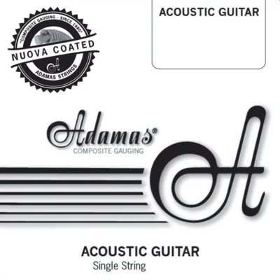 Adamas Akustik Einzelsaiten coated Phosphor Bronze wound .020"/0,51mm | wound