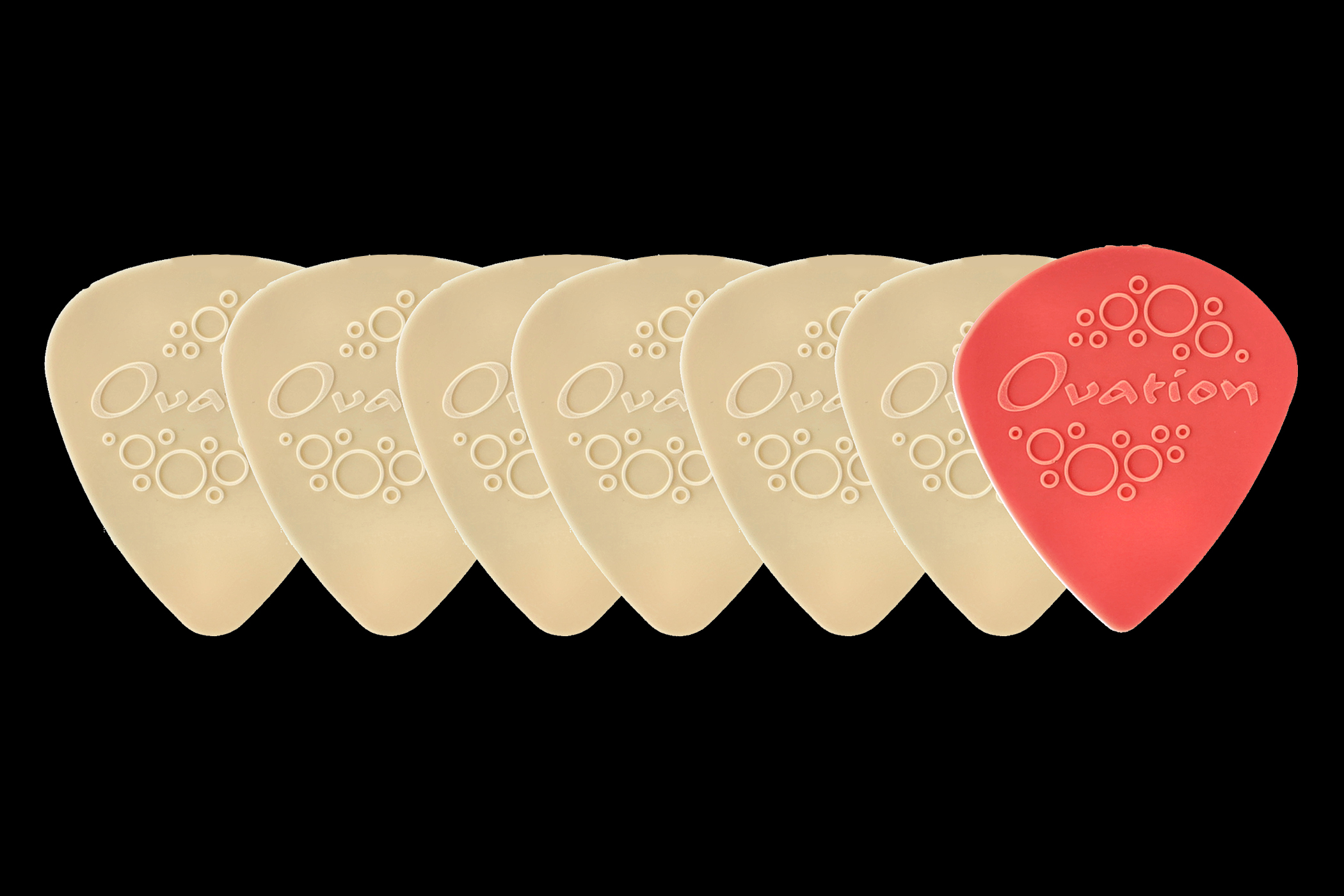 Ovation Diamond Picks Nylon Standard 351 Plektren 0,46 mm | dry sand