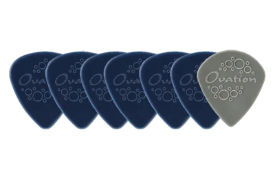 Ovation Diamond Picks Nylon Standard 351 Plectrum 1.14 mm | midnight blue