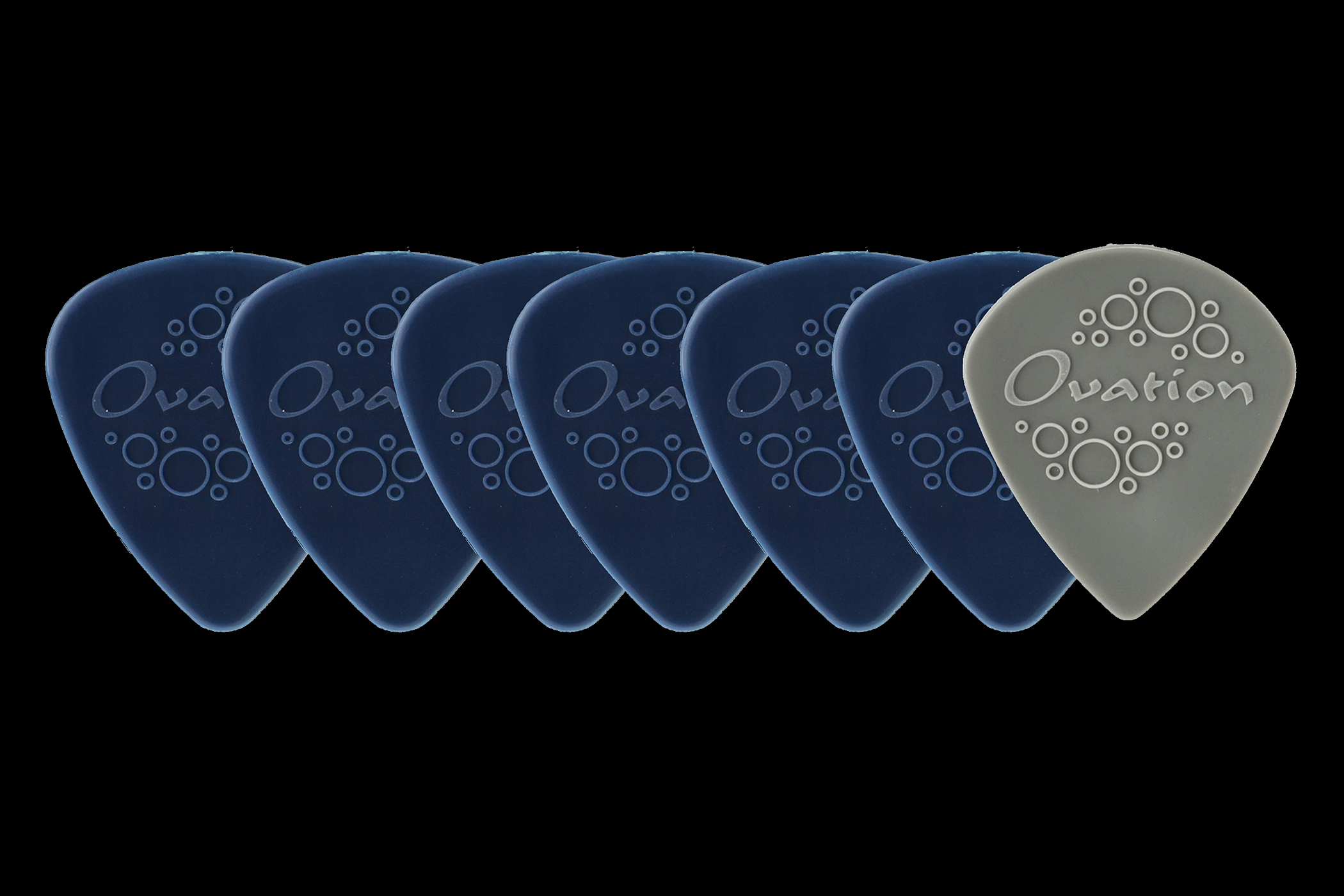 Ovation Diamond Picks Nylon Standard 351 Plektren 1,14 mm | midnight blue