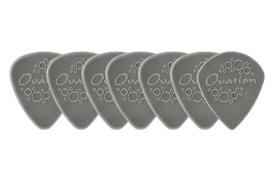 Ovation Diamond Picks Nylon Standard 351 Plectrum 1.30 mm | sky gray