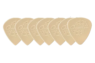 Ovation Ovation Pick Grip Picks Nylon Sharp Tip 0,46 mm | Yellow