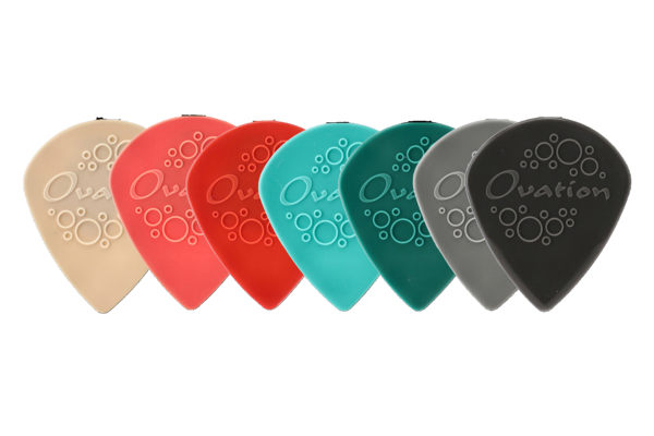 Ovation Ovation Pick Mix Set Grip Picks Nylon Sharp Tip Mix Set Sharp