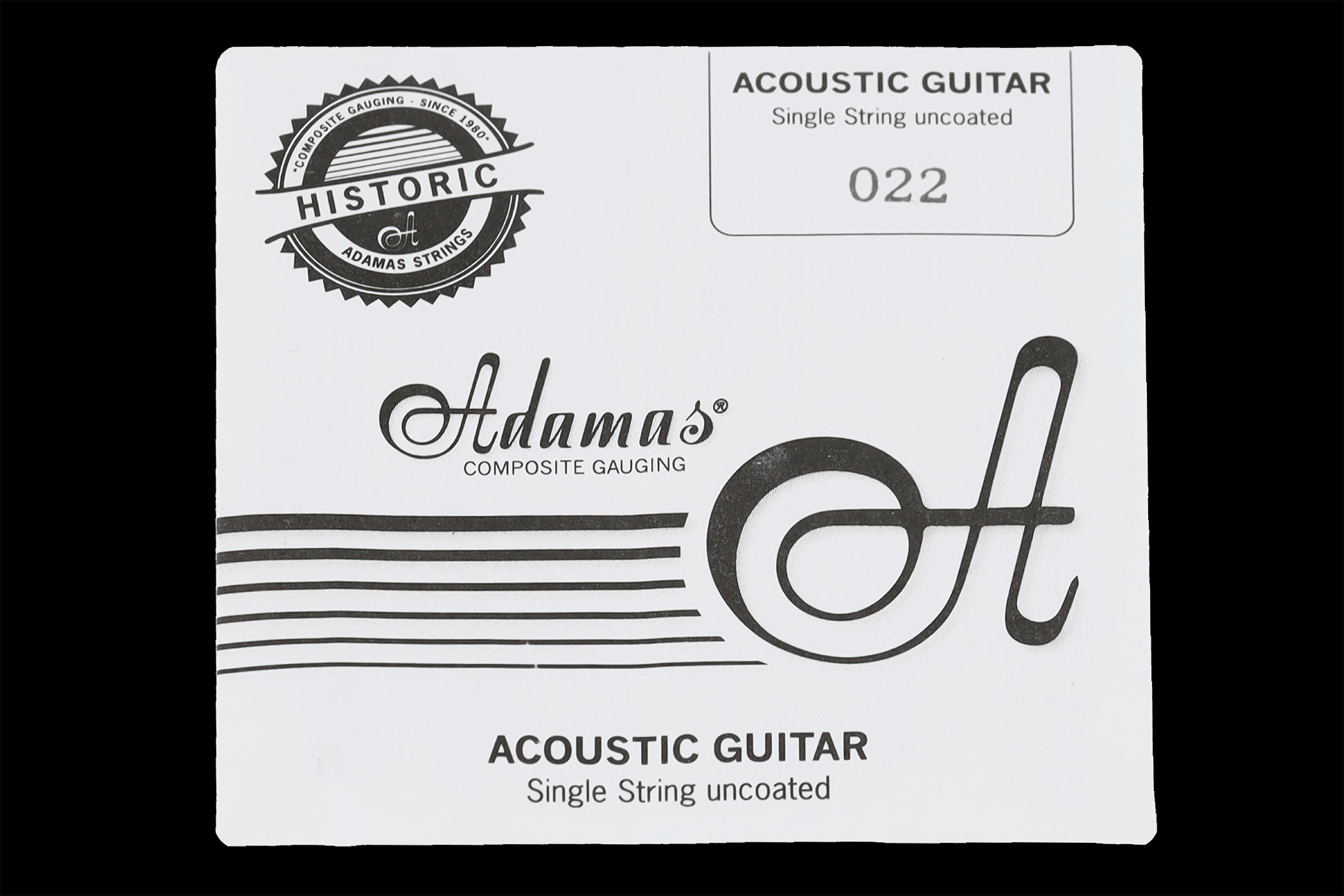 Adamas Cuerdas acústicas individuales Phosphor Bronze wound .022"/0,56mm | wound