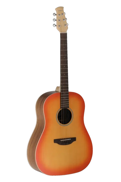 Applause Acoustic Guitar Jump Slope Shoulder D Honey Burst | AAS-69-HB