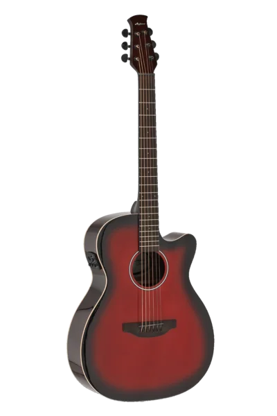 Applause Chitarre elettroacustiche Jump OM Electro Cut Gloss Cherry Burst | AEO-69-CB