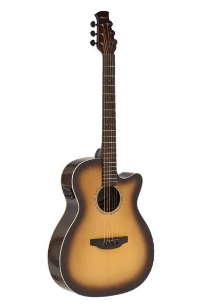 Applause Chitarre elettroacustiche Jump OM Electro Cut Gloss Tobacco Burst | AEO-69-TB
