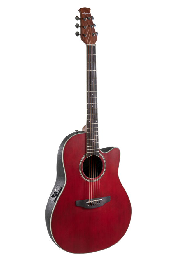 Applause Traditional AB24 Mid Cutaway Ruby Red Satin | AB24-2S