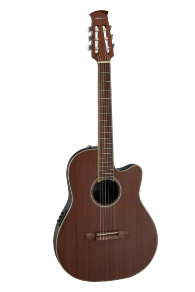 Applause Chitarra classica elettroacustica AB24CII  Mid Cutaway Nylon Natural Satin | AB24CM-4S
