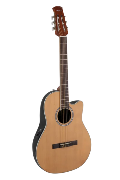 Applause Traditional AB24C Mid Cutaway Nylon Cedro Natural Satin | AB24CC-4S