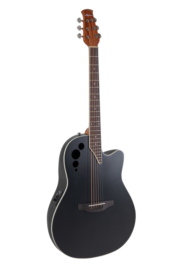 Applause Elite AE44 Mid Cutaway Black Satin | AE44-5S