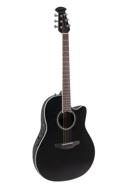 Ovation Celebrity Traditional CS24 Mid Cutaway Black | CS24-5-G