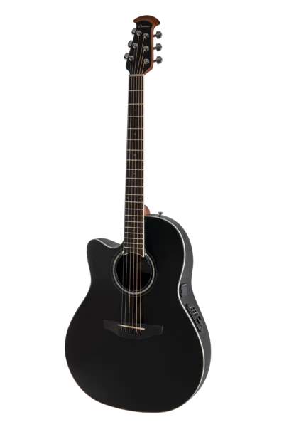 Ovation Celebrity Traditional CS24L Mid Cutaway Black | CS24L-5G-G