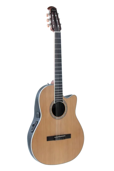 Ovation Celebrity Traditional CS24C Mid Cutaway Nylon Natural | CS24C-4-G