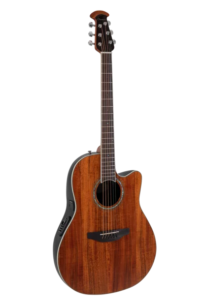 Ovation Celebrity Traditional Plus CS24P Mid Cutaway Figured Koa | CS24P-FKOA-G
