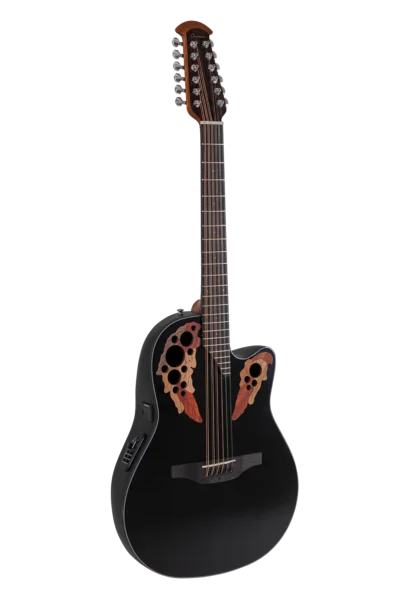 Ovation Celebrity Elite CE4412 Mid Cutaway 12-string Black | CE4412-5-G