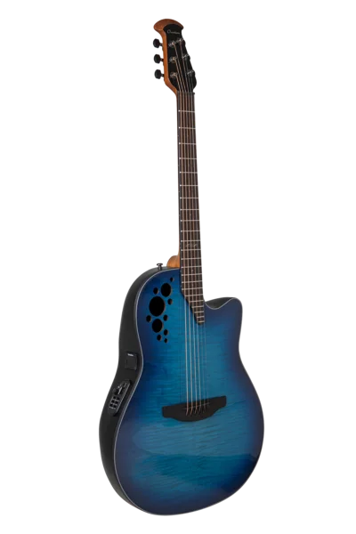 Ovation Celebrity Elite Plus Ltd 2024 Blue Flamed Maple | CE44P-BLFL-G