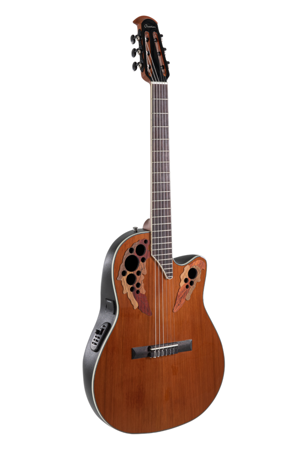 Ovation Celebrity Elite CE44C Nylon Cedar Natural Gloss | CE44C-4A-G
