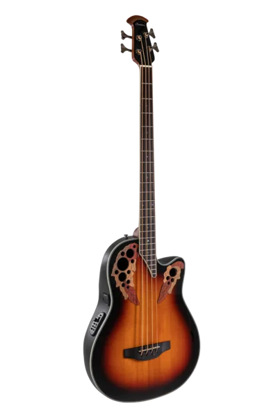 Ovation Celebrity Elite CEB44 Mid Cutaway 4-string New England Burst | CEB44-1N-G
