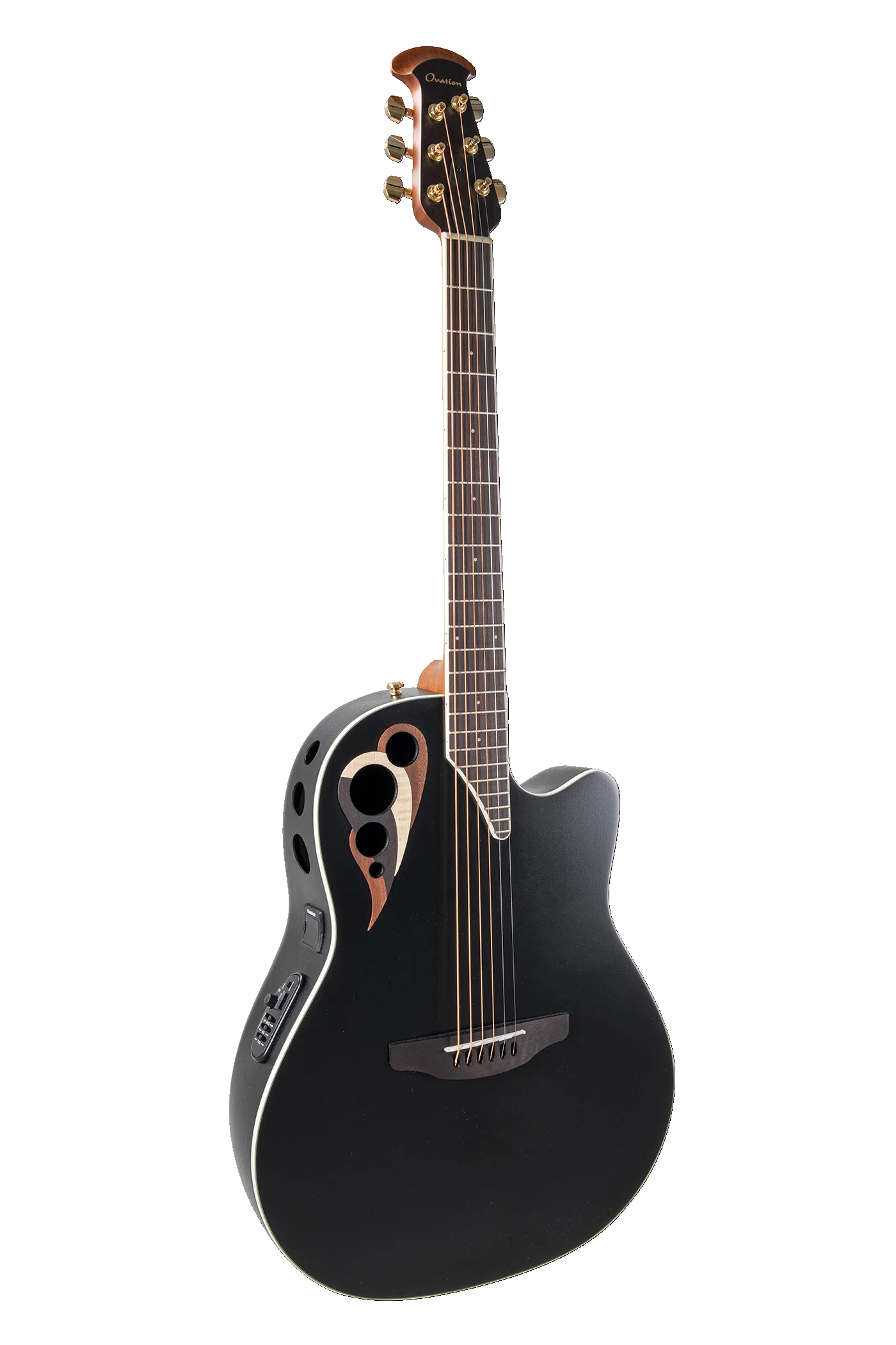 Ovation E-Acoustic Guitar Celebrity Elite Deluxe Deep Contour