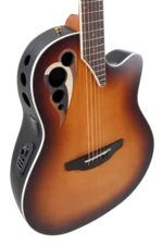 Ovation E-Acoustic Guitar Celebrity Elite Deluxe Deep Contour