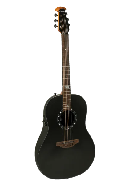 Ovation Pro Series Ultra 1516 Mid Non-Cutaway Pitch Black | 1516PBM-G