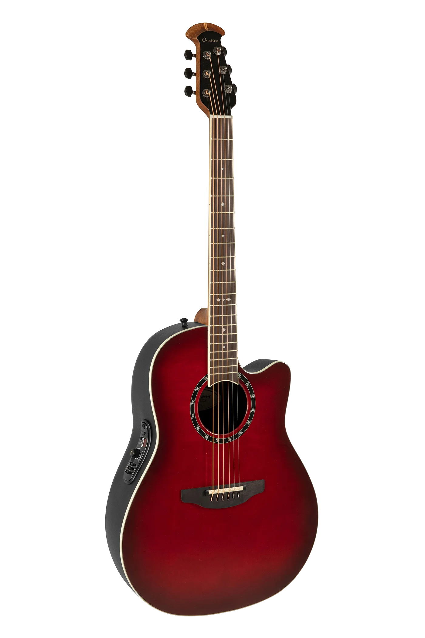 Ovation アコースティックギター(ガット) Ovation E-Acoustic Guitar Standard Balladeer Deep Contour Cutaway