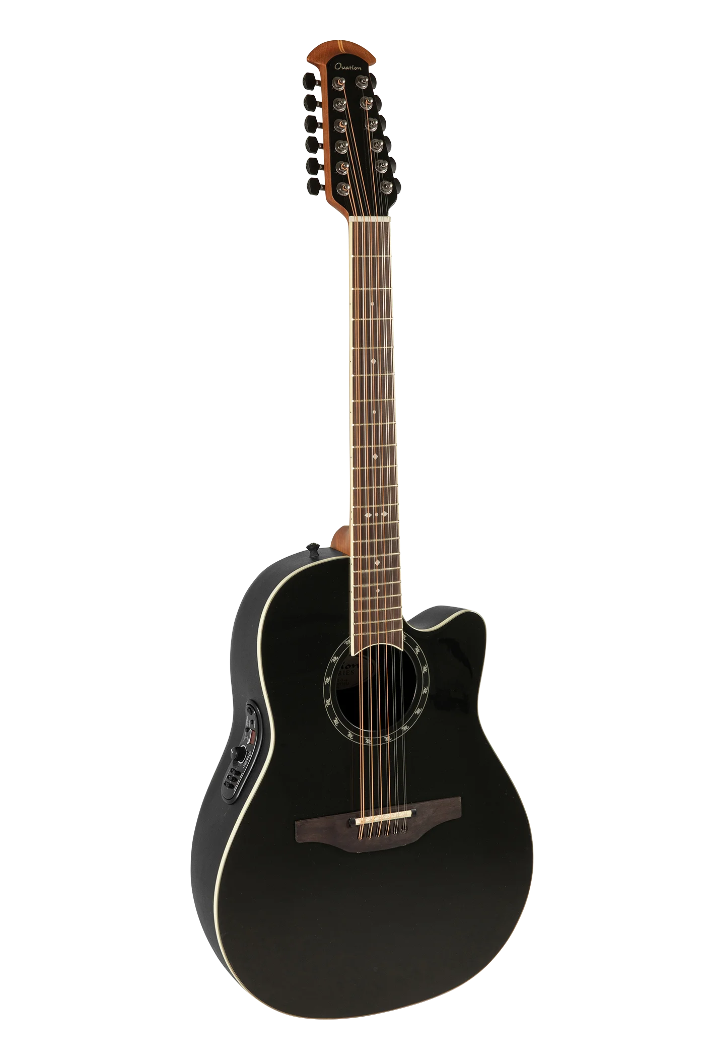 Ovation E-Acoustic Guitar Standard Balladeer Deep Contour Cutaway