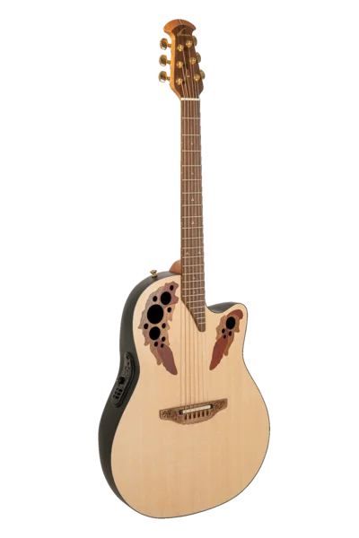 Ovation Pro Series Elite 1768-4S-G USA Deep Bowl Natural Satin | 1768-4S-G