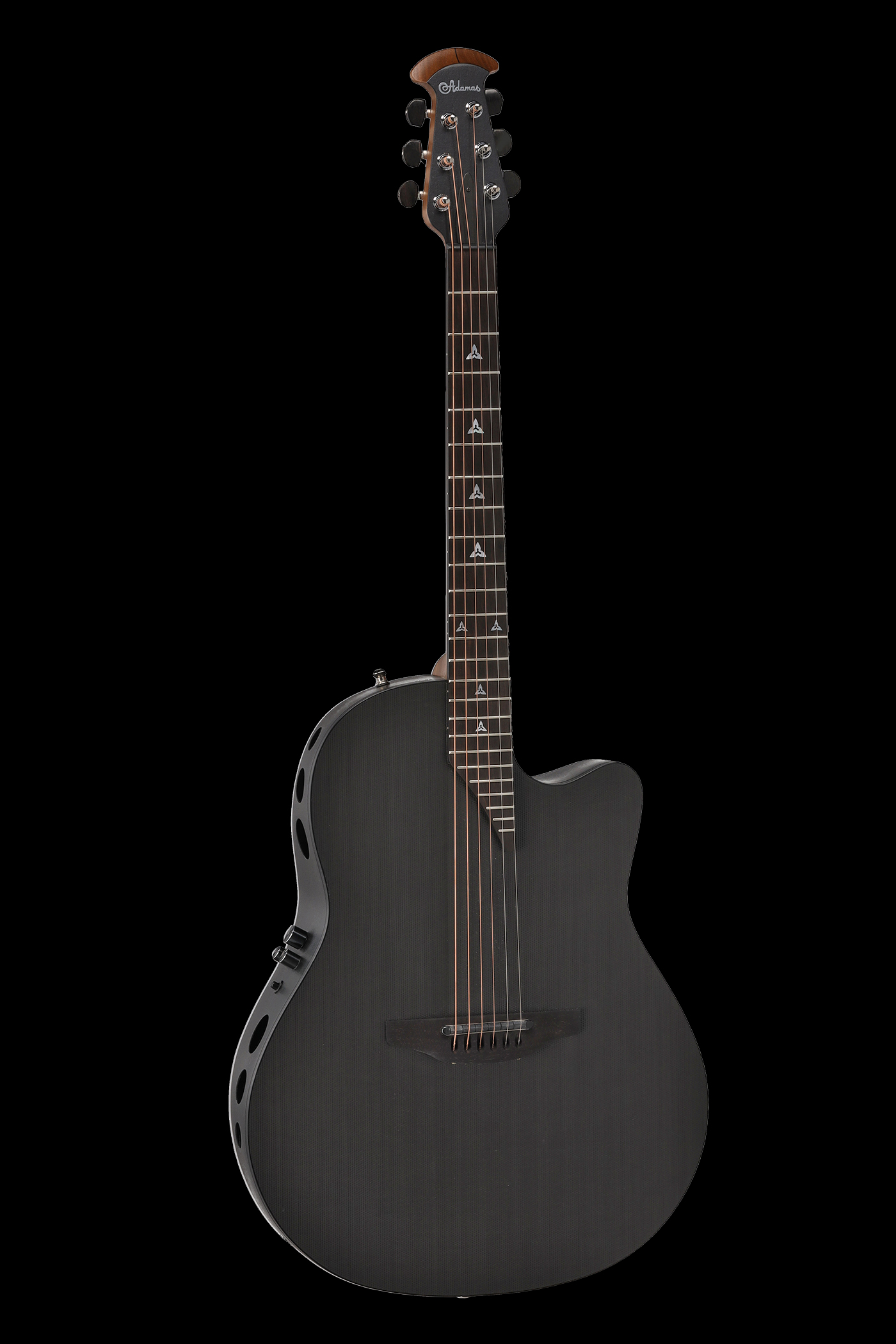 Adamas Guitare électro-acoustique 156SP-5-G Evolution Series Deep Cutaway Noir carbone naturel | 156SP-5-G