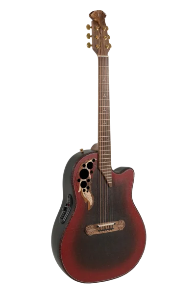 Adamas 2087GT Deep Contour Cutaway Reverse Red Burst | 2087GT-2-G