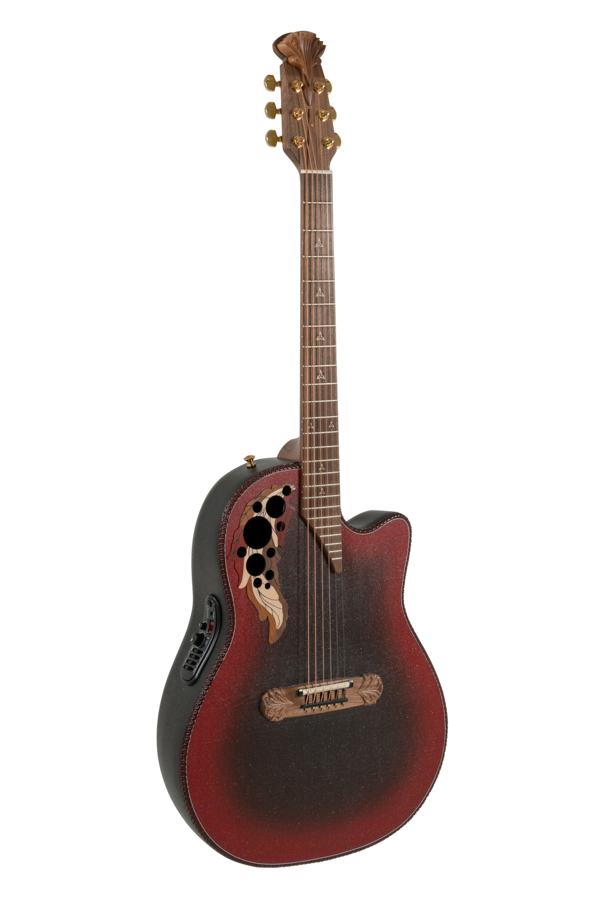 Adamas 2087GT Deep Contour Cutaway Reverse Red Burst | 2087GT-2-G