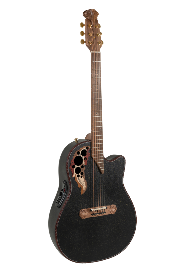 Adamas 2087GT Deep Contour Cutaway Black | 2087GT-5-G