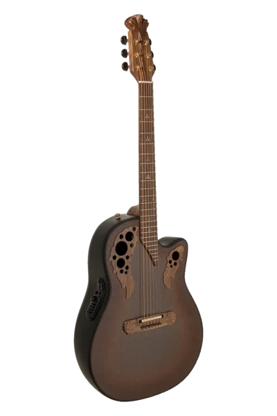 Adamas E-Acoustic Guitar 2087GT Deep Contour Cutaway Reverse Brown Burst | 2087GT-9W-G