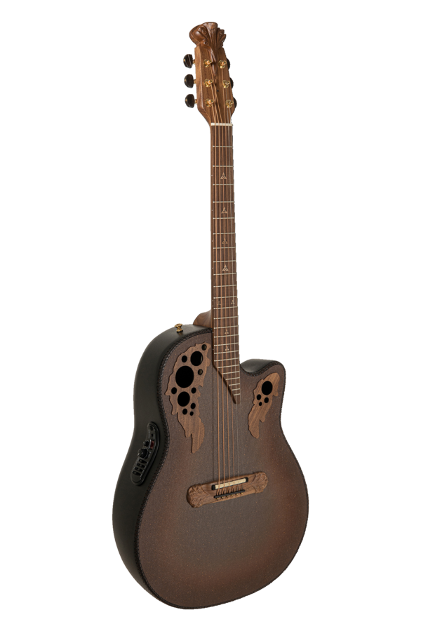 Adamas E-Acoustic Guitar 2087GT Deep Contour Cutaway Reverse Brown Burst | 2087GT-9W-G