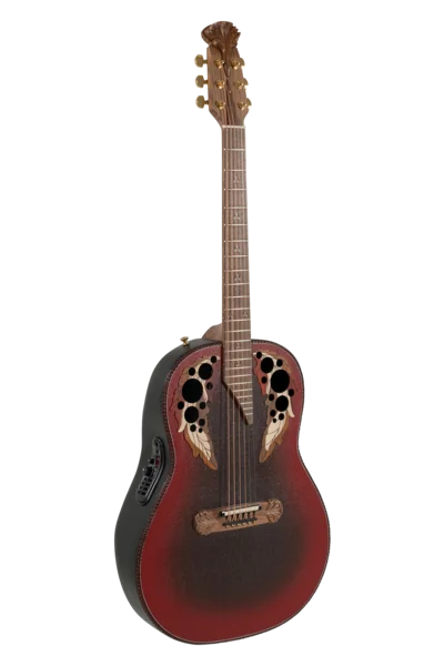 Adamas 1687GT Deep Non-Cutaway Reverse Red Burst | 1687GT-2-G