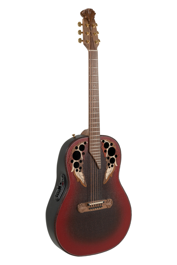 Adamas 1687GT Deep Non-Cutaway Reverse Red Burst | 1687GT-2-G